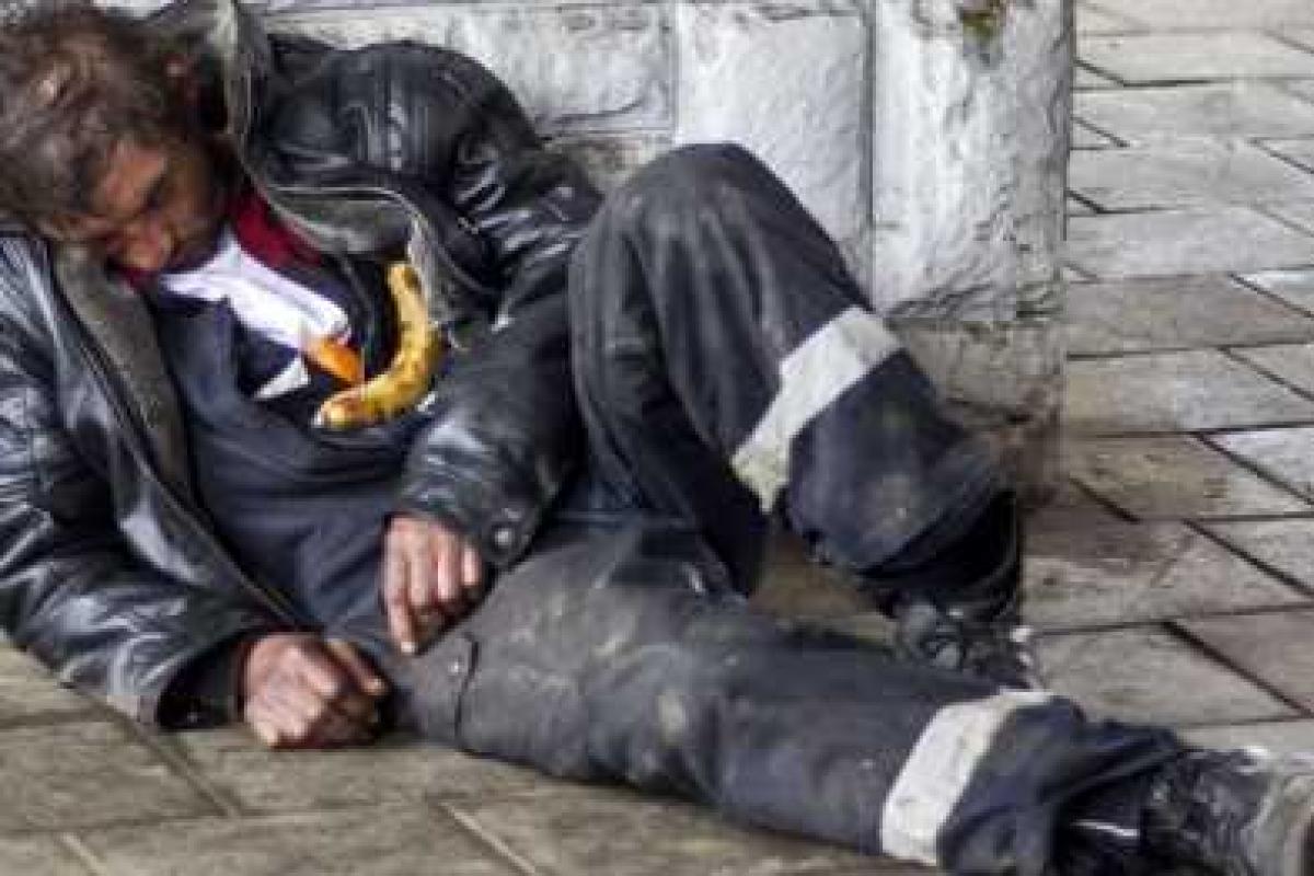 В Мариуполе замерз бездомный В Мариуполе замерз бездомный