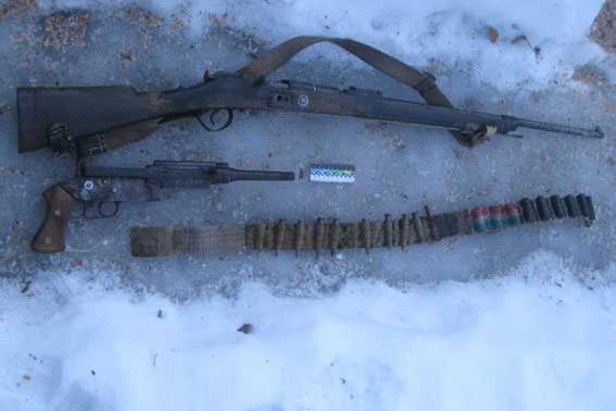 У жителей Сумщины изъяли оружие и боеприпасы