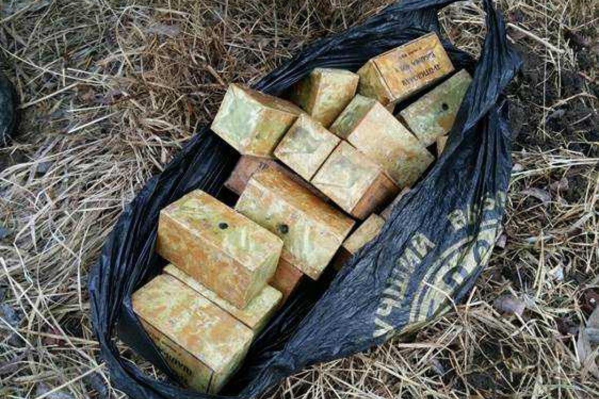 СБУ обнаружила два тайника со взрывчаткой в районе АТО СБУ обнаружила два тайника со взрывчаткой в районе АТО