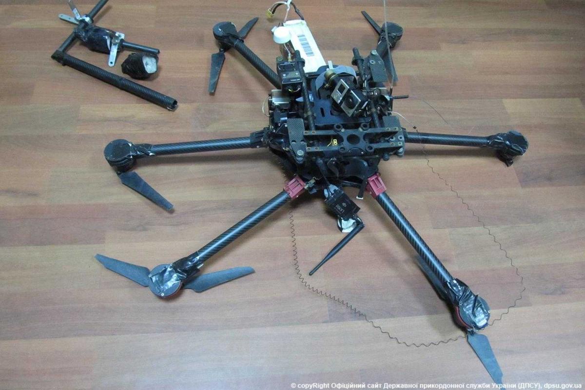 На границе с Польшей обнаружен беспилотник контрабандистов