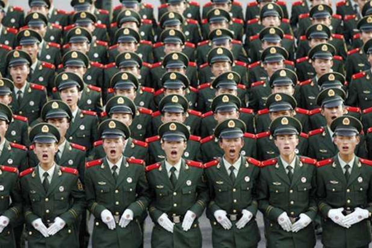 Китай увеличивает оборонный бюджет