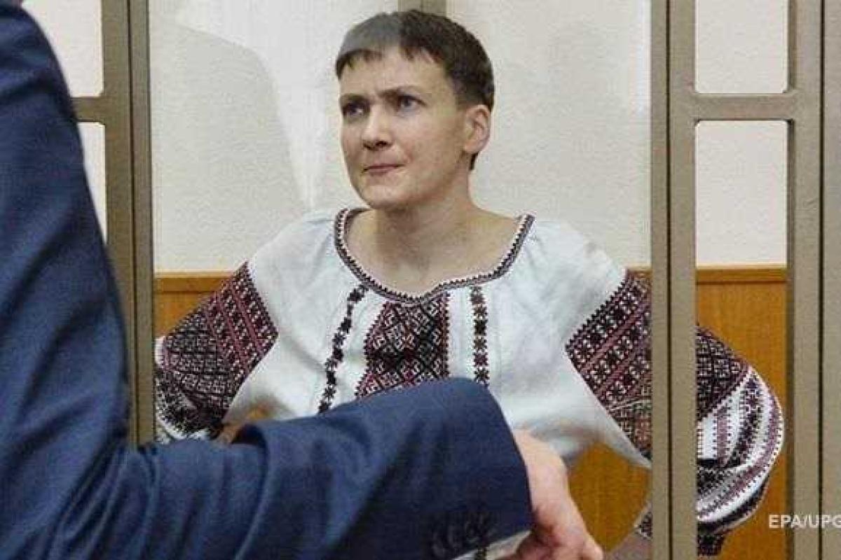 Вере Савченко ничего не известно о состоянии здоровья сестры