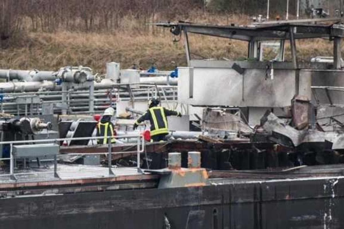 В Германии взорвался танкер, есть погибшие