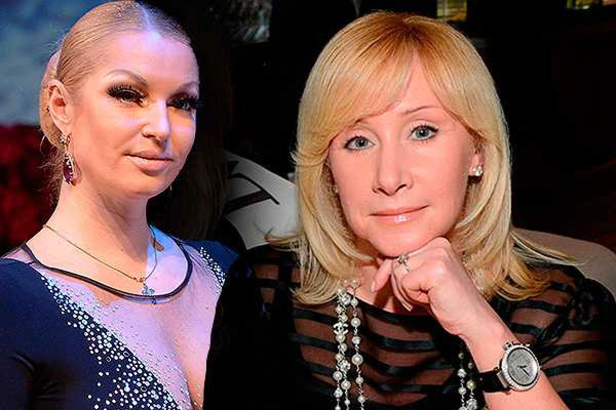 Скандальная балерина Волочкова разругалась с Оксаной Пушкиной