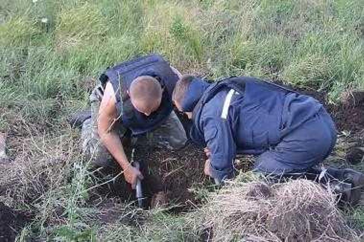 Снаряд времен Второй мировой обезвредили в Сумской области Снаряд времен Второй мировой обезвредили в Сумской области