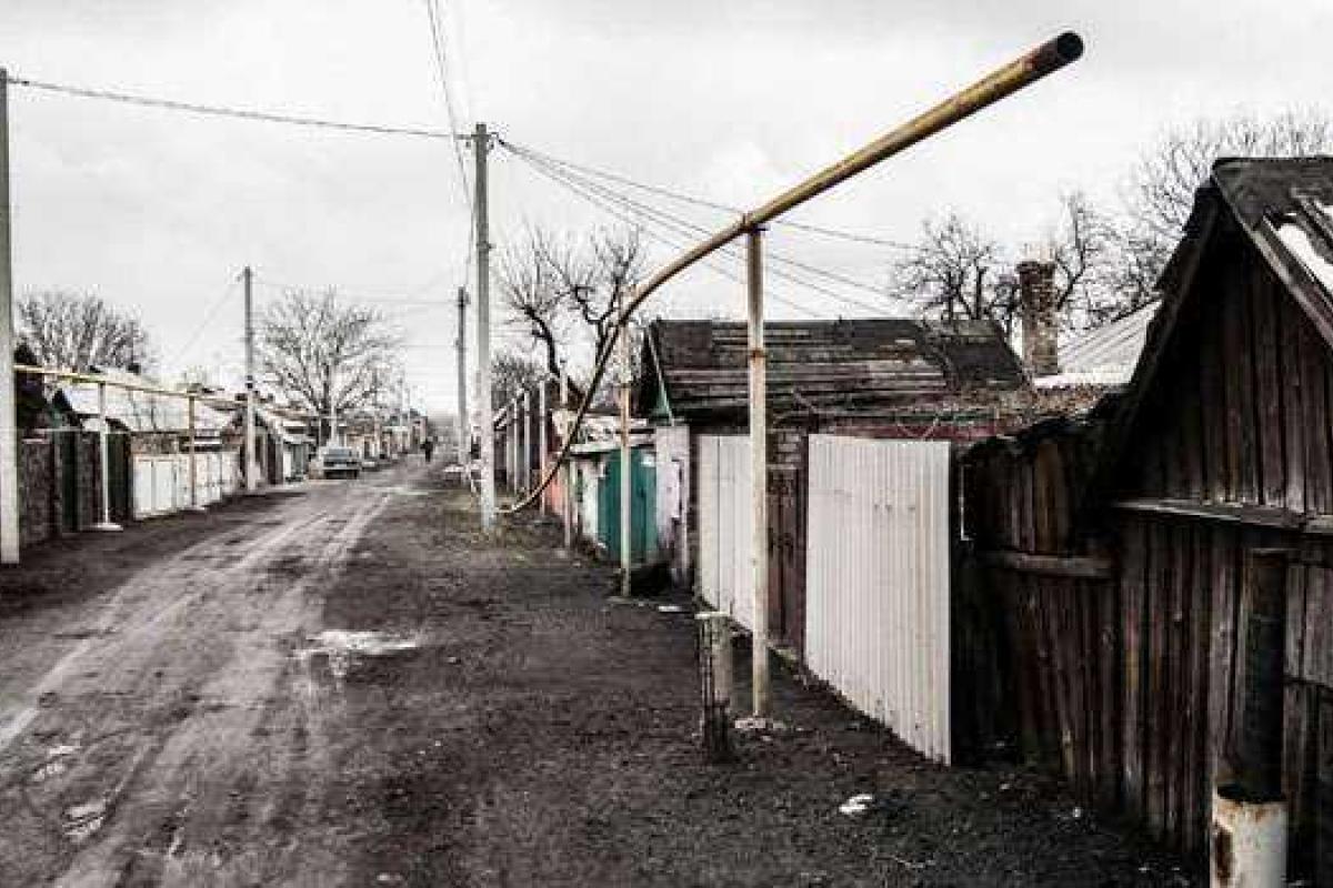 Как сейчас выглядит разрушенный поселок Трудовские под Донецком