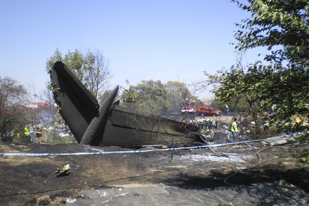 В Испании потерпел крушение самолет, есть погибшие