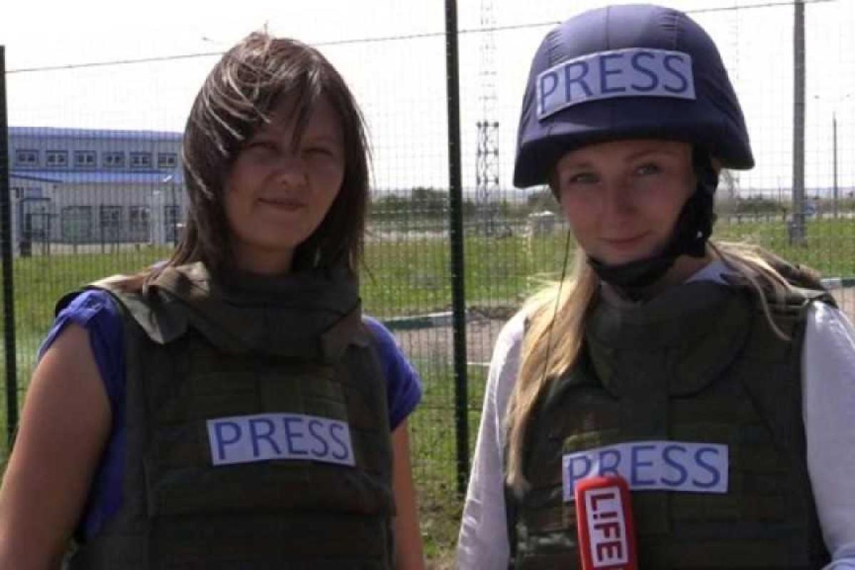 В Ясиноватой обстреляли журналистов LifeNews