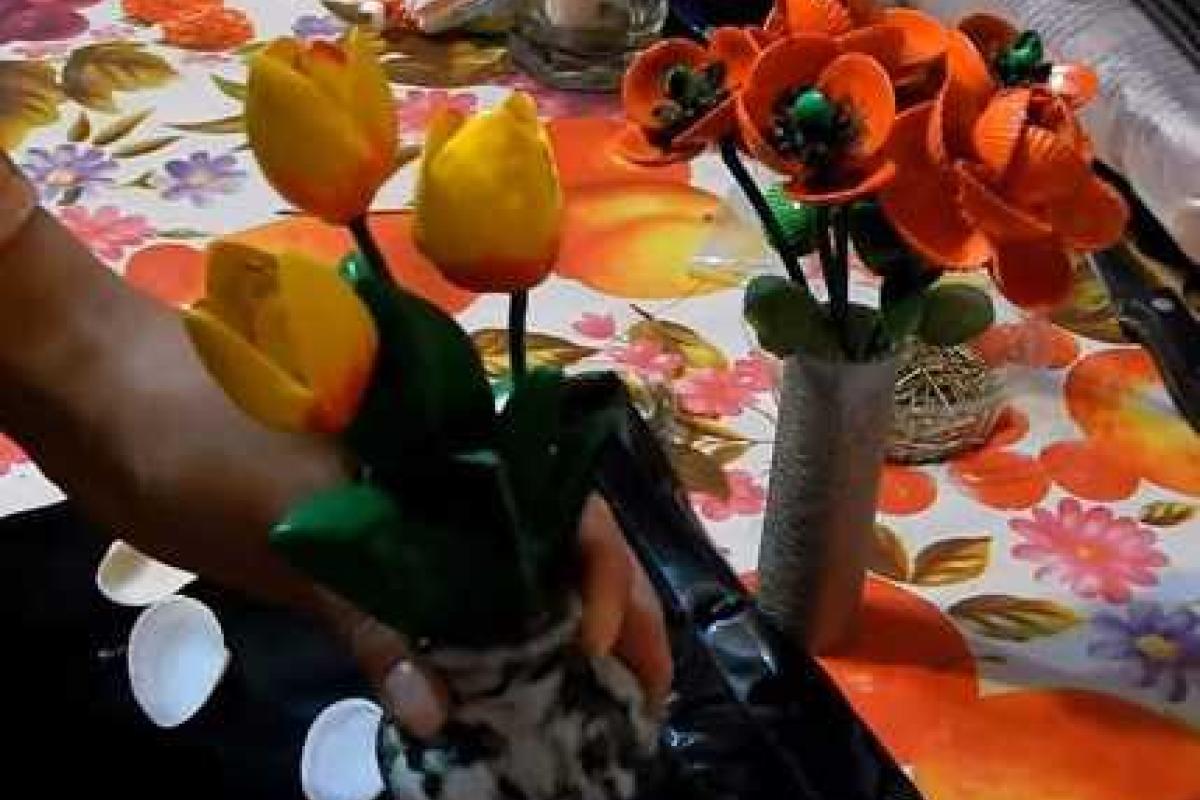 Поделки из ракушек Поделки из ракушек