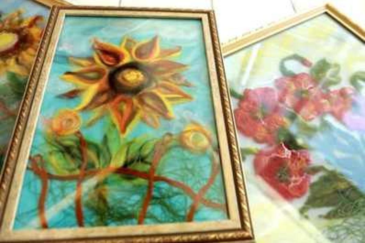 Картина из шерстяных ниток своими руками Картина из шерстяных ниток своими руками