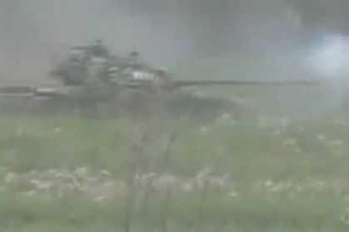 В зоне АТО уничтожен танк с боевиками - боец