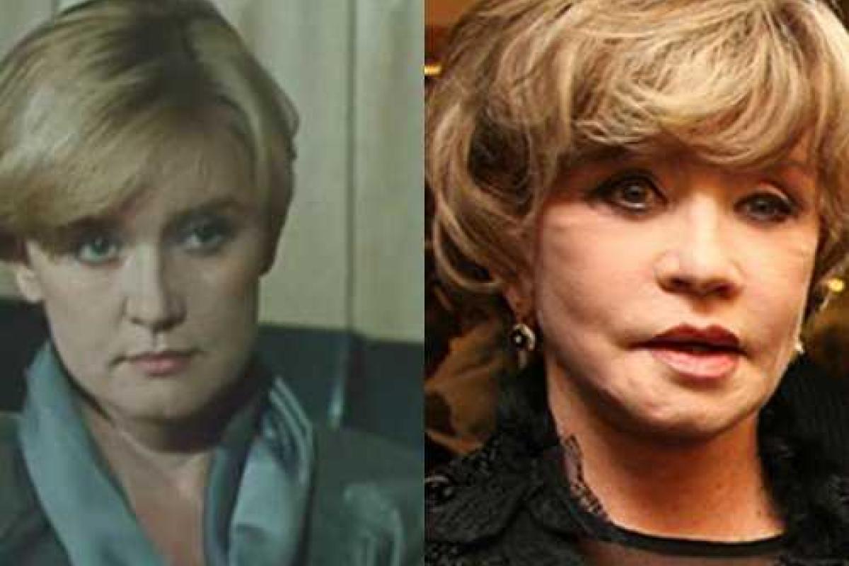 Обезображенная пластикой Вера Алентова напугала публику Обезображенная пластикой Вера Алентова напугала публику