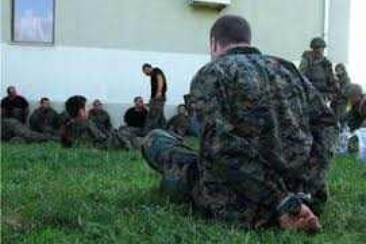 Украинские военные попали в плен под Горловкой