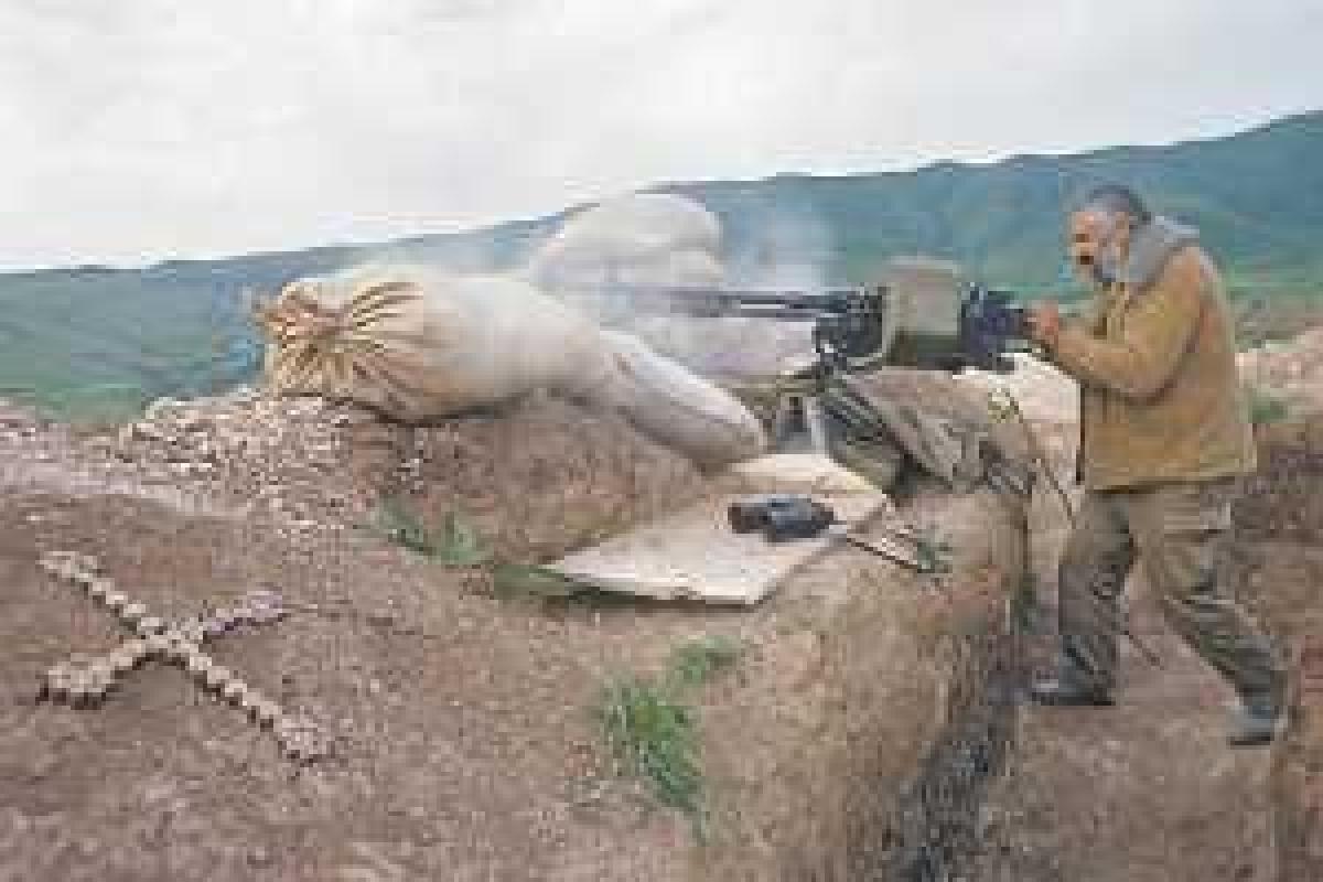 Скорбный день для Азербайджана: начались похороны первых погибших в Нагорном Карабахе военных