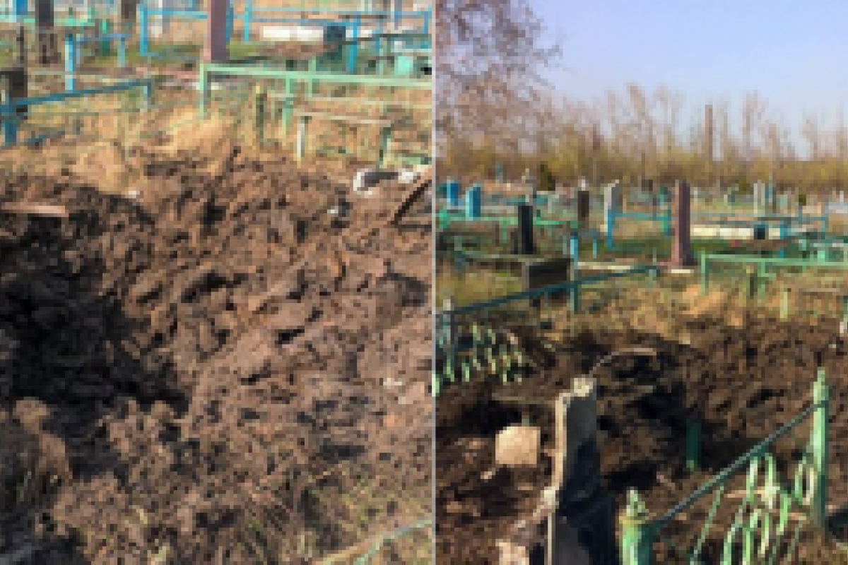 Террористы "ДНР" раскурочили кладбище в Макеевке: появились кадры взорванных могил