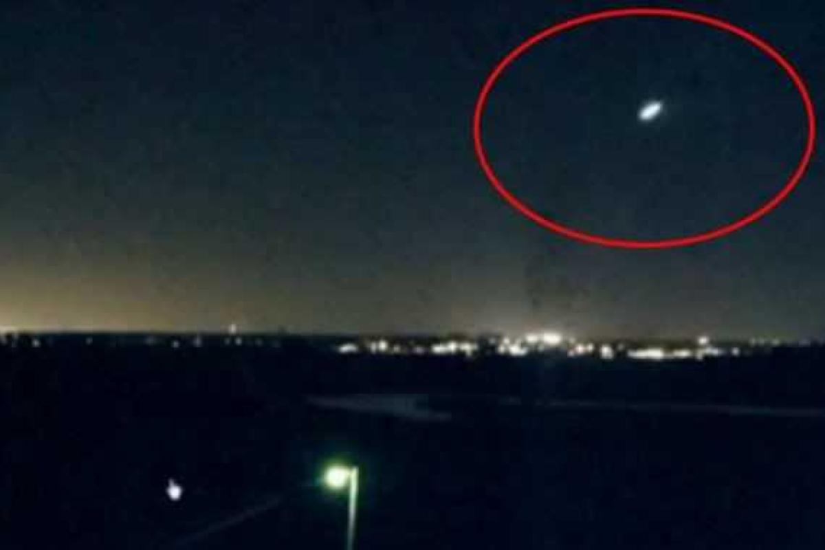 Над Северной Америкой пролетел метеорит