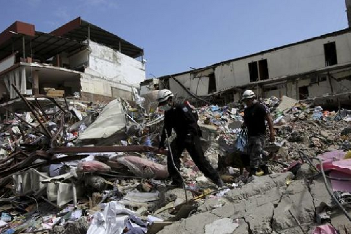 В Эквадоре снова произошло сильное землетрясение