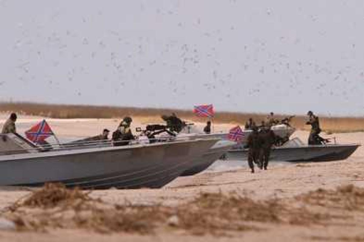 Боевики планируют провести десантные учения вблизи Мариуполя 