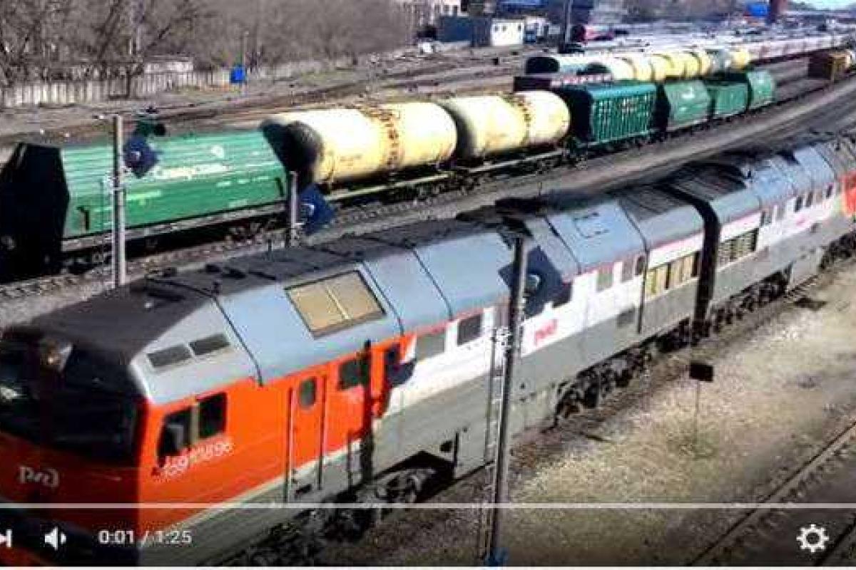 В сети появилось видео, как поезд вернул российских наемников домой