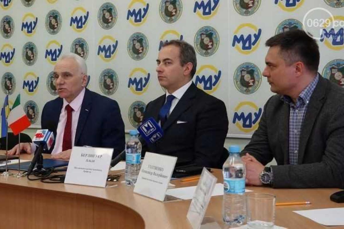 В Мариуполе могут использовать опыт Италии в укреплении береговой линии