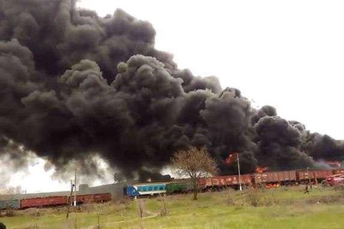 Боевики «ЛНР» отменили военные учения из-за взрыва цистерн с топливом в Краснодоне