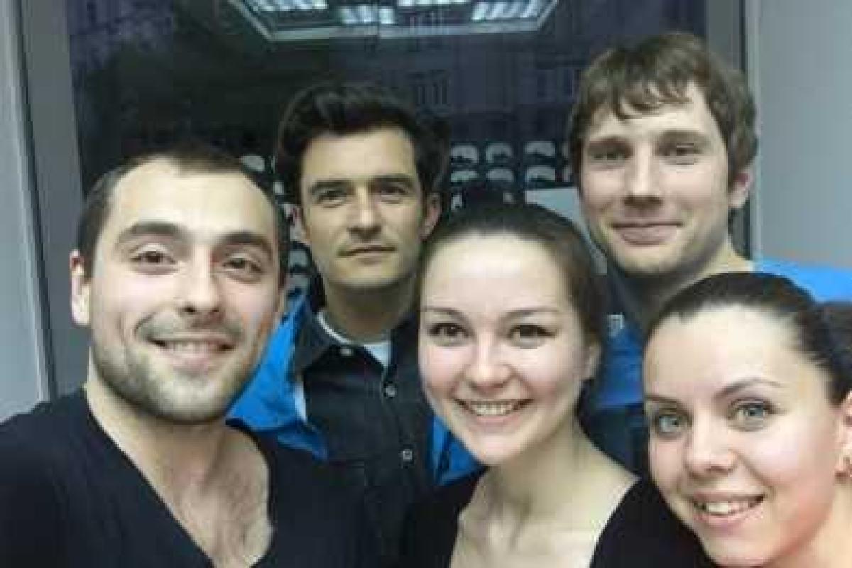 Орландо Блум приехал в Харьков