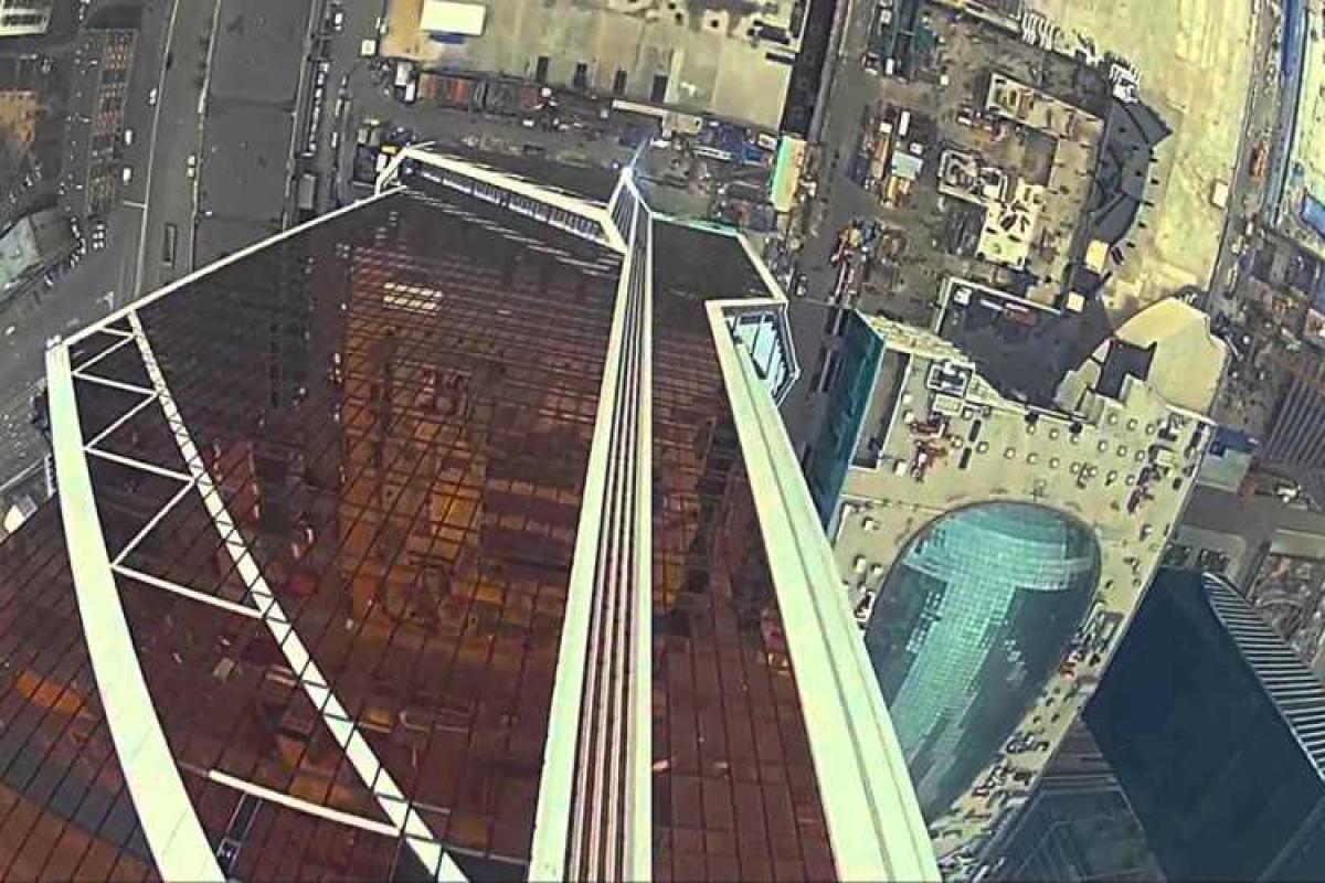 В Москве мужчина упал с 100-го этажа небоскреба