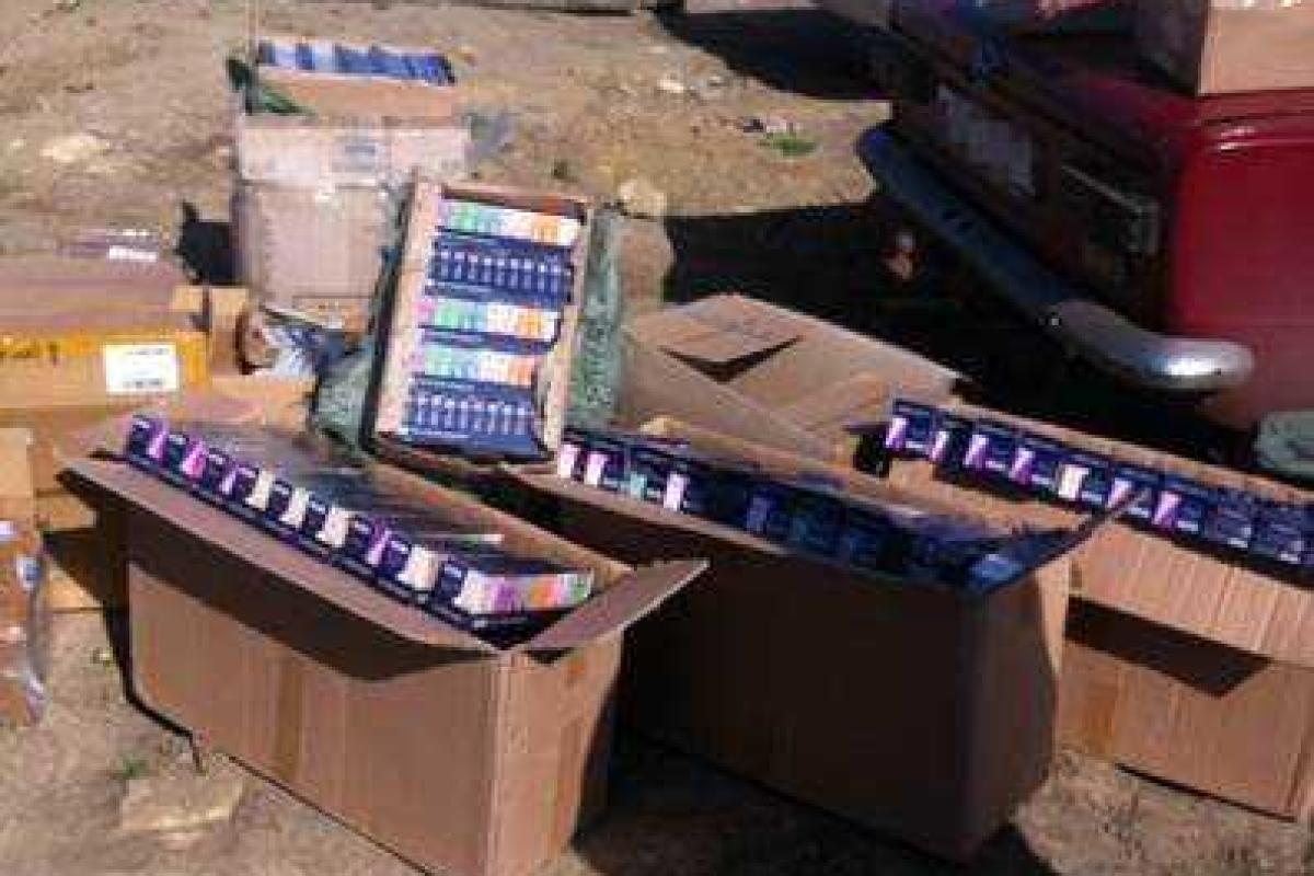 В зоне АТО задержали автомобиль, который вез на оккупированную территорию презервативы В зоне АТО задержали автомобиль, который вез на оккупированную территорию презервативы