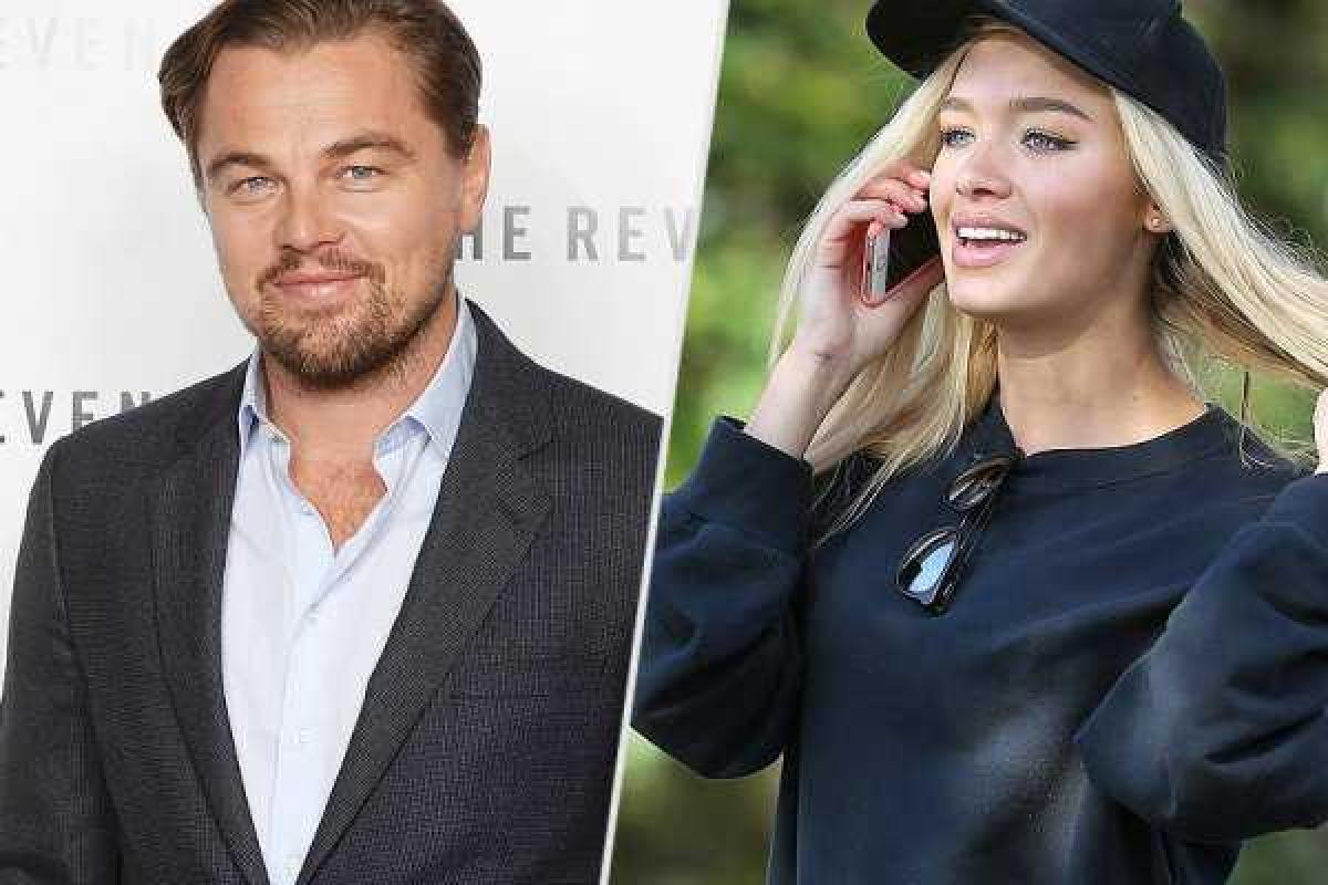 Леонардо Ди Каприо встречается с новой моделью 