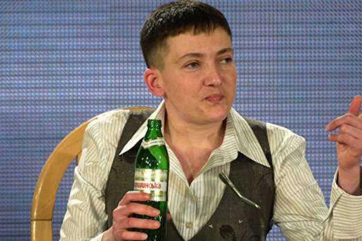 Савченко неудачно пошутила на пресс-конференции Савченко неудачно пошутила на пресс-конференции