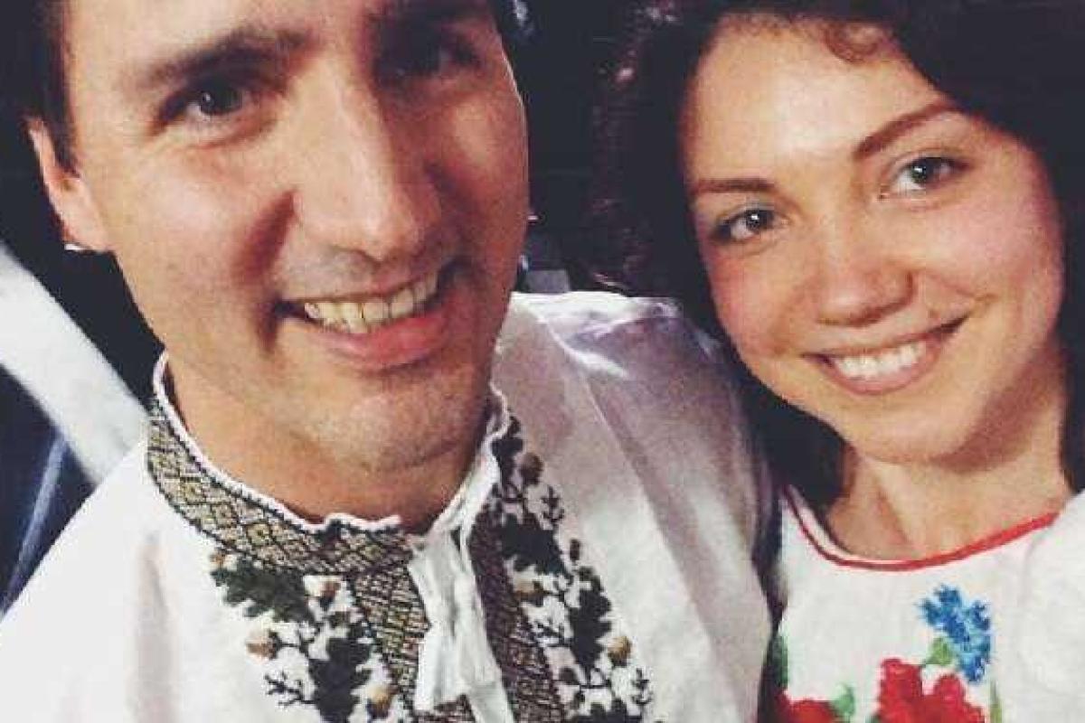 Премьер Канады показал селфи в вышиванке