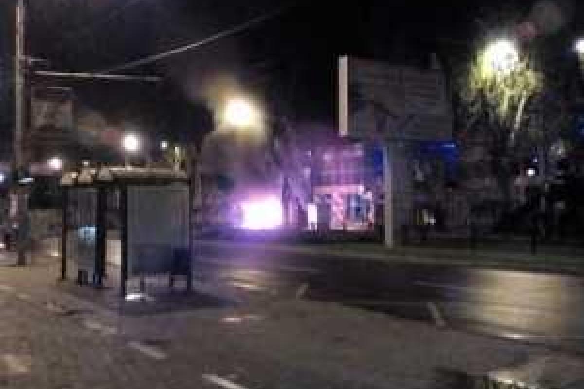 В результате взрыва автомобиля в Донецке заживо сгорел луганский бизнесмен