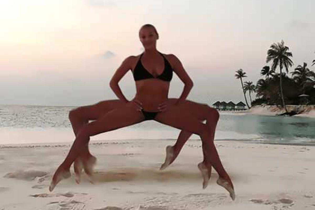 Волочкова "жжет": балерина шокировала новым шпагатом Волочкова "жжет": балерина шокировала новым шпагатом