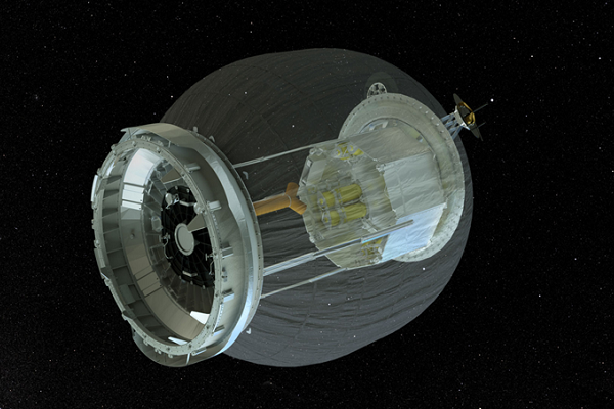 NASA успешно развернуло на МКС первый надувной модуль NASA успешно развернуло на МКС первый надувной модуль