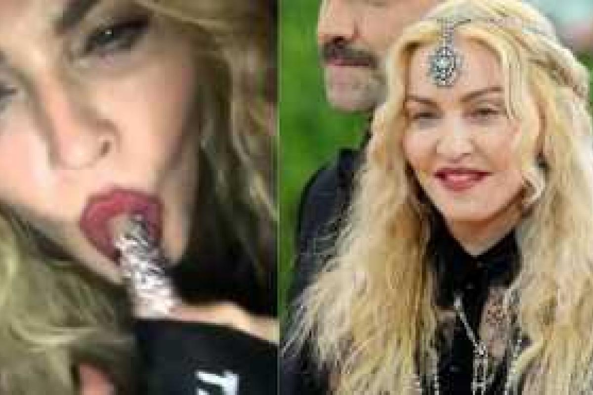 Мадонна ужаснула публику непристойными развлечениями: скандальное видео выложили в сеть