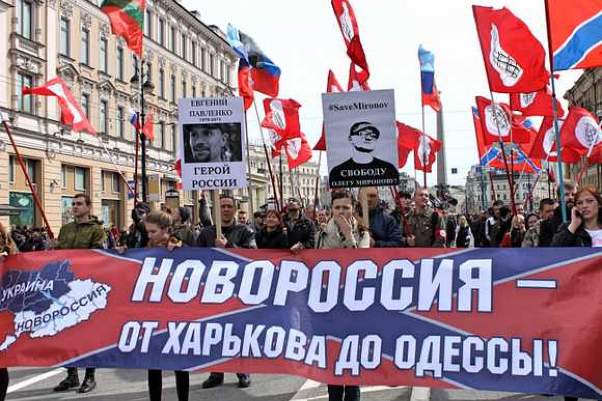 Неизвестные пытались поджечь музей "Новороссии" в Питере