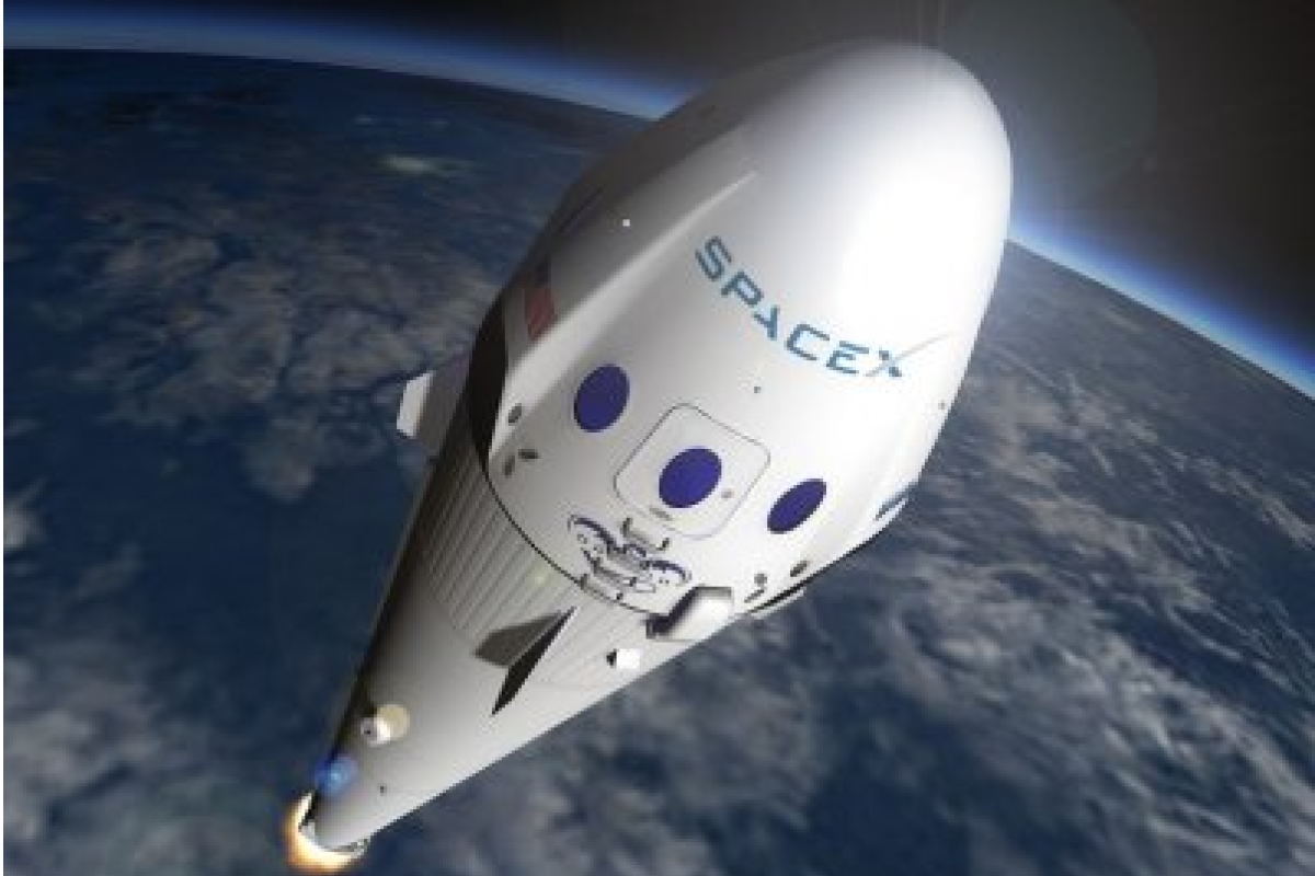 Опубликовано видео успешной посадки первой ступени Falcon-9