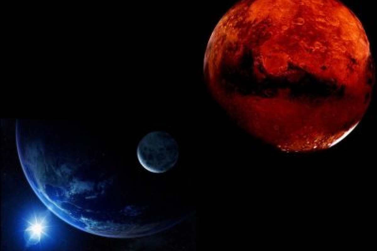 Сегодня Марс приблизится к Земле на максимально близкое за 11 лет расстояние Сегодня Марс приблизится к Земле на максимально близкое за 11 лет расстояние