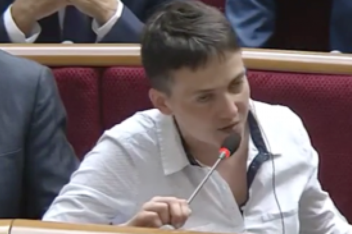 Савченко в Раде устроила перепалку с депутатом Черновол