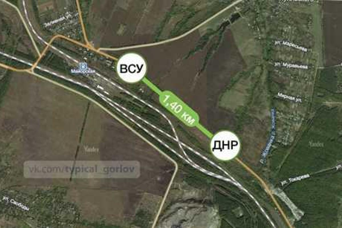 Блокпосты "ДНР" и ВСУ под Майорском приблизились друг к другу на критическое расстояние