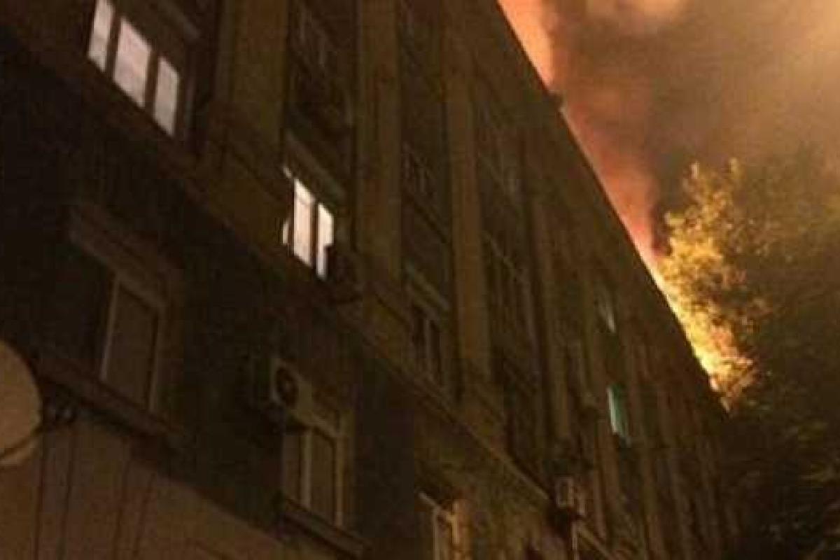 Масштабный пожар в Днепре: патрульные на руках выносили людей из пылающей пятиэтажки