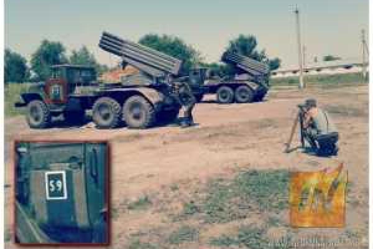 В Сети появились фото российских "Градов" на оккупированной боевиками территории Донбасса