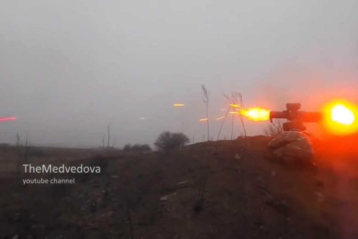 Боевики подорвали сами себя, стреляя по силам ВСУ из ПТУРа