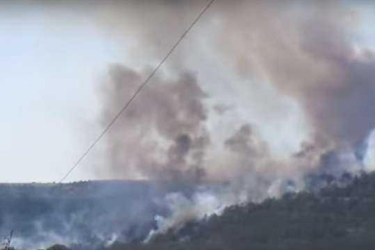 В Крыму произошел масштабный лесной пожар В Крыму произошел масштабный лесной пожар