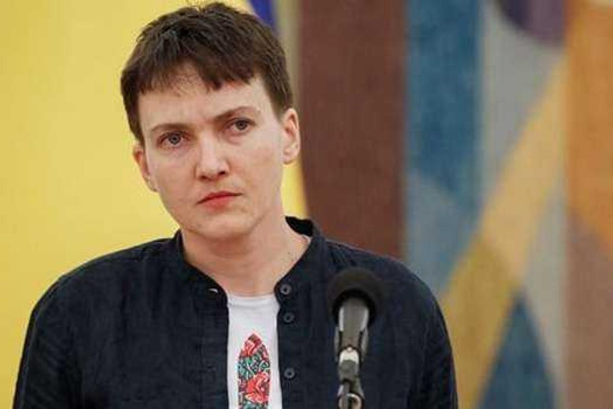 Савченко уточнила, с какими боевиками готова говорить об обмене пленными Савченко уточнила, с какими боевиками готова говорить об обмене пленными