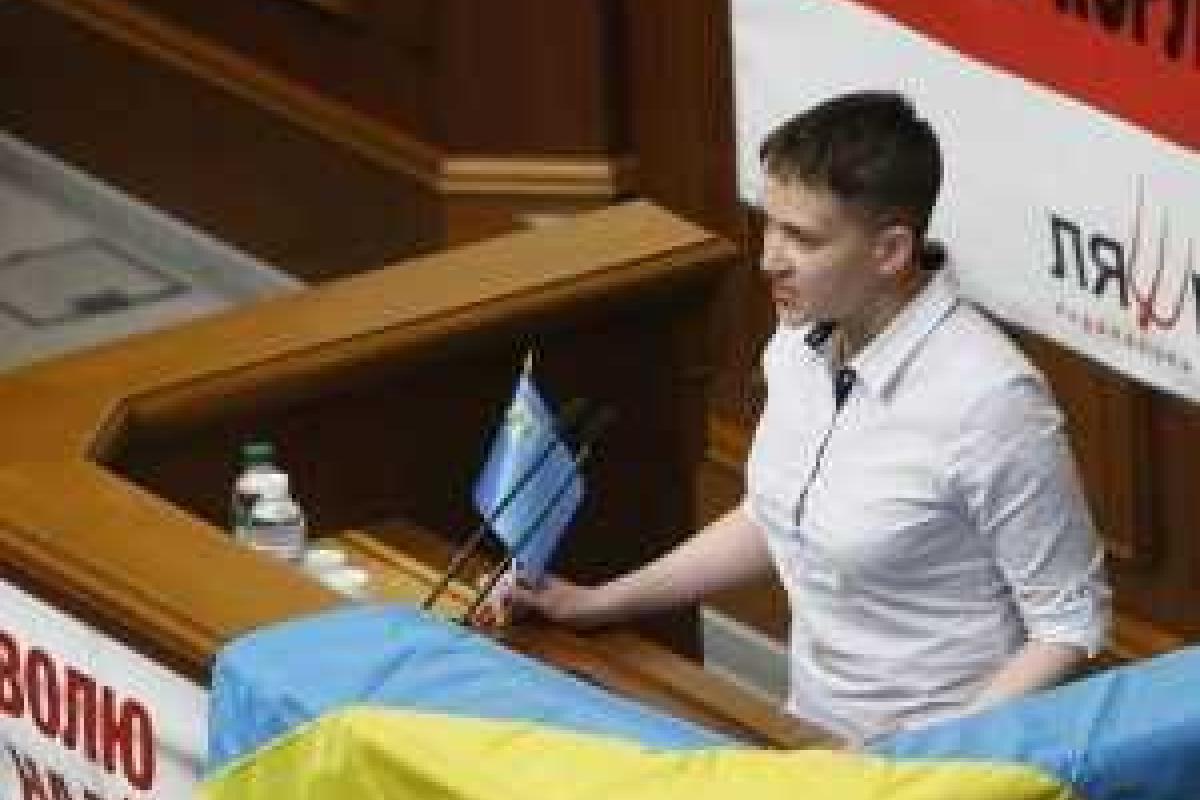 Савченко призвала украинцев отказаться от президента и государственности