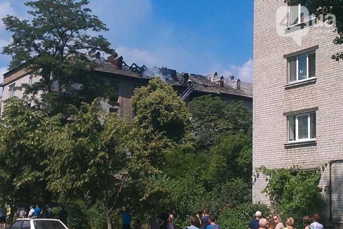 В Киеве горело старое общежитие: 11 человек эвакуировали