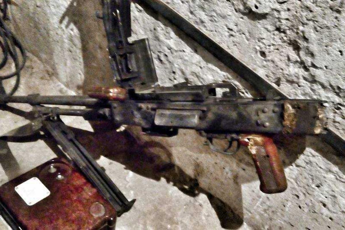 Бойцы ВСУ уничтожили блиндаж террористов в Авдеевке