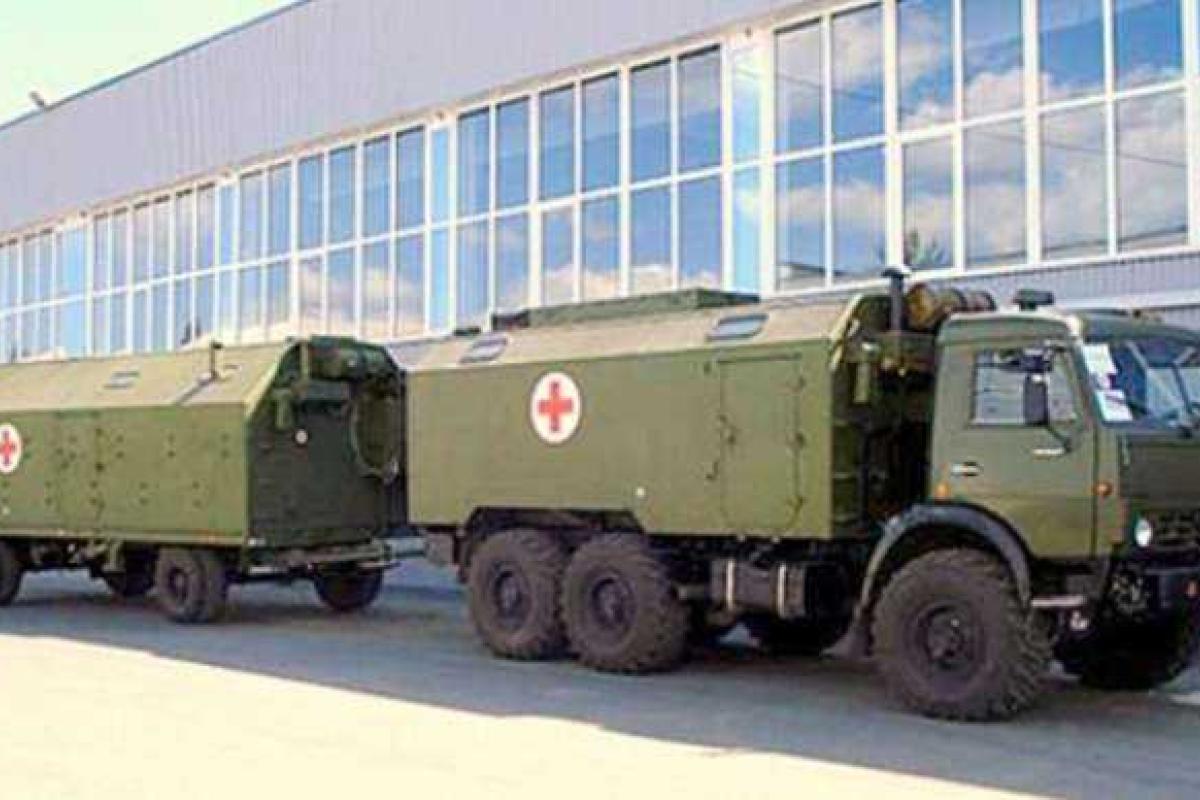 В Стаханове в срочном порядке развернули военный госпиталь "ЛНР" В Стаханове в срочном порядке развернули военный госпиталь "ЛНР"