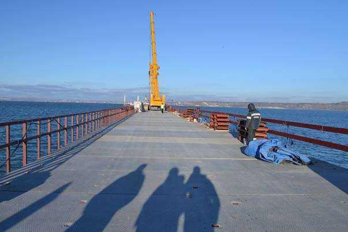 Опубликовано первое видео езды по Керченскому мосту Опубликовано первое видео езды по Керченскому мосту